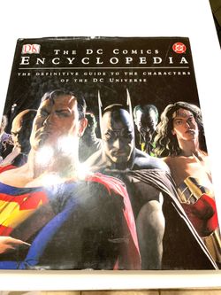 D.C. ENCYCLOPEDIAOF CHARACTERS BOOK / NEW
