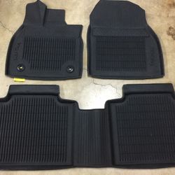 Genuine OEM Toyota BZ4X All Weather Floor Mats 