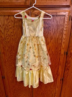 Girls Belle Princess Costume Dress