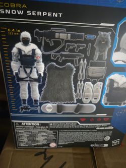 Gi joe classified deluxe Snow Serpent