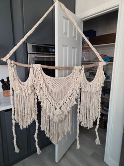 Bohemian macrame 6ftx4ft