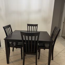 Dinning Table - 4 Chairs