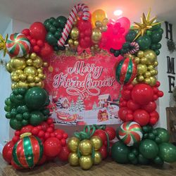 Christmas Balloons Decorations 