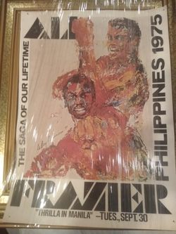 Muhammad Ali vs Frazier thrilla in Manila
