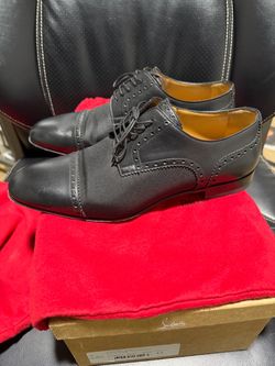 Christian Louboutin Eygeny Flat Black Tissu Stealth Leather Men's Size 43 US Men’s 9.5 - 10