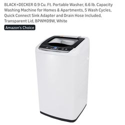 Black and Decker | Portable Washer