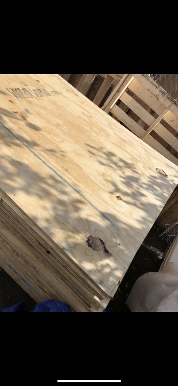 4x8 3/4 plywood for Sale in Riverside, CA - OfferUp