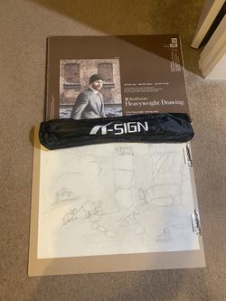 Heavy Weight Drawing Paper, Artist Sketch Tote Board, Poster Easels For Painting Canvas 