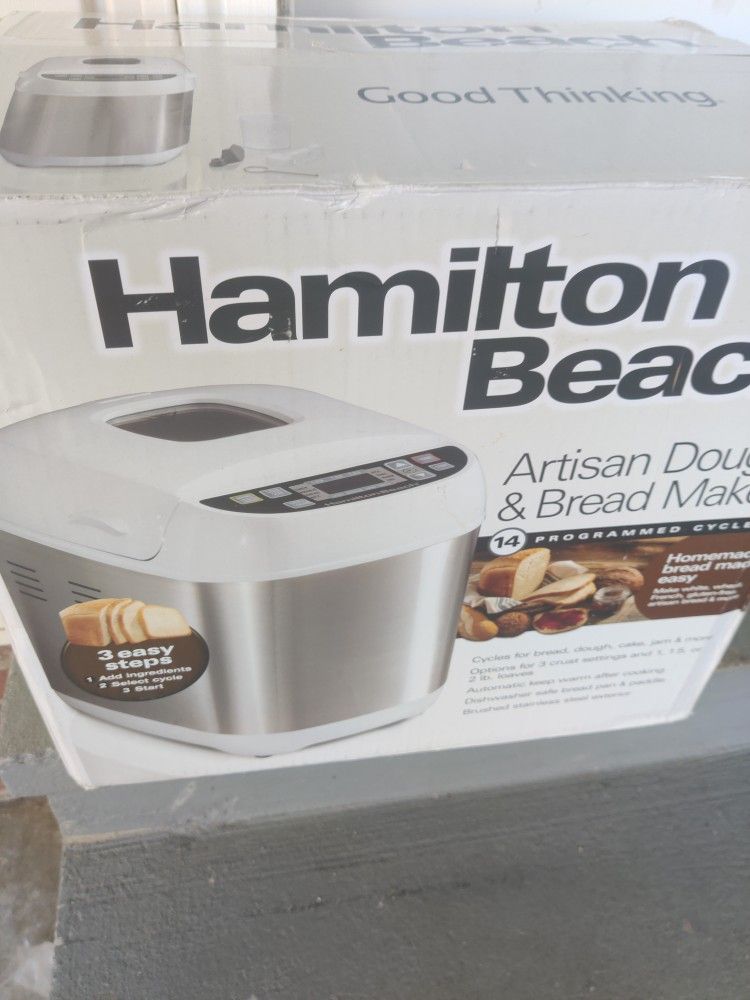 Hamilton Beach Bread Maker 