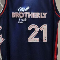 Philadelphia 76ers Big Kids Jersey S-XL 