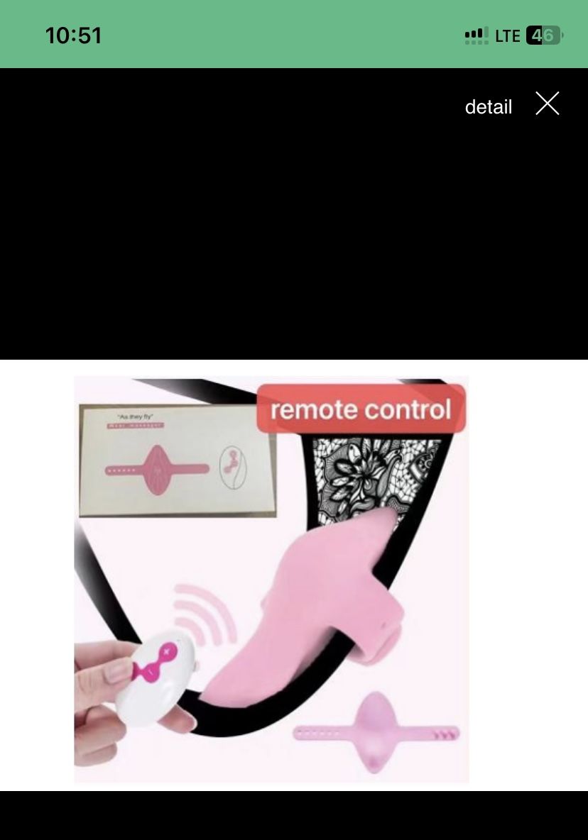 💦💙Remote Controlled Vibrator For Panties💦💙