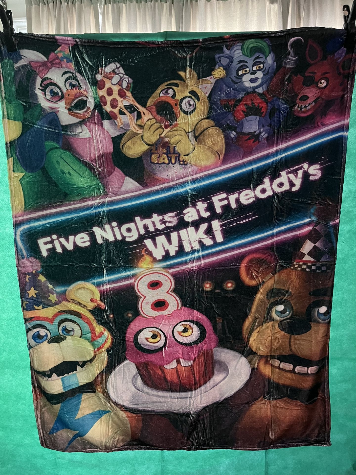 Five Nights At Freddy Fleece Blanket