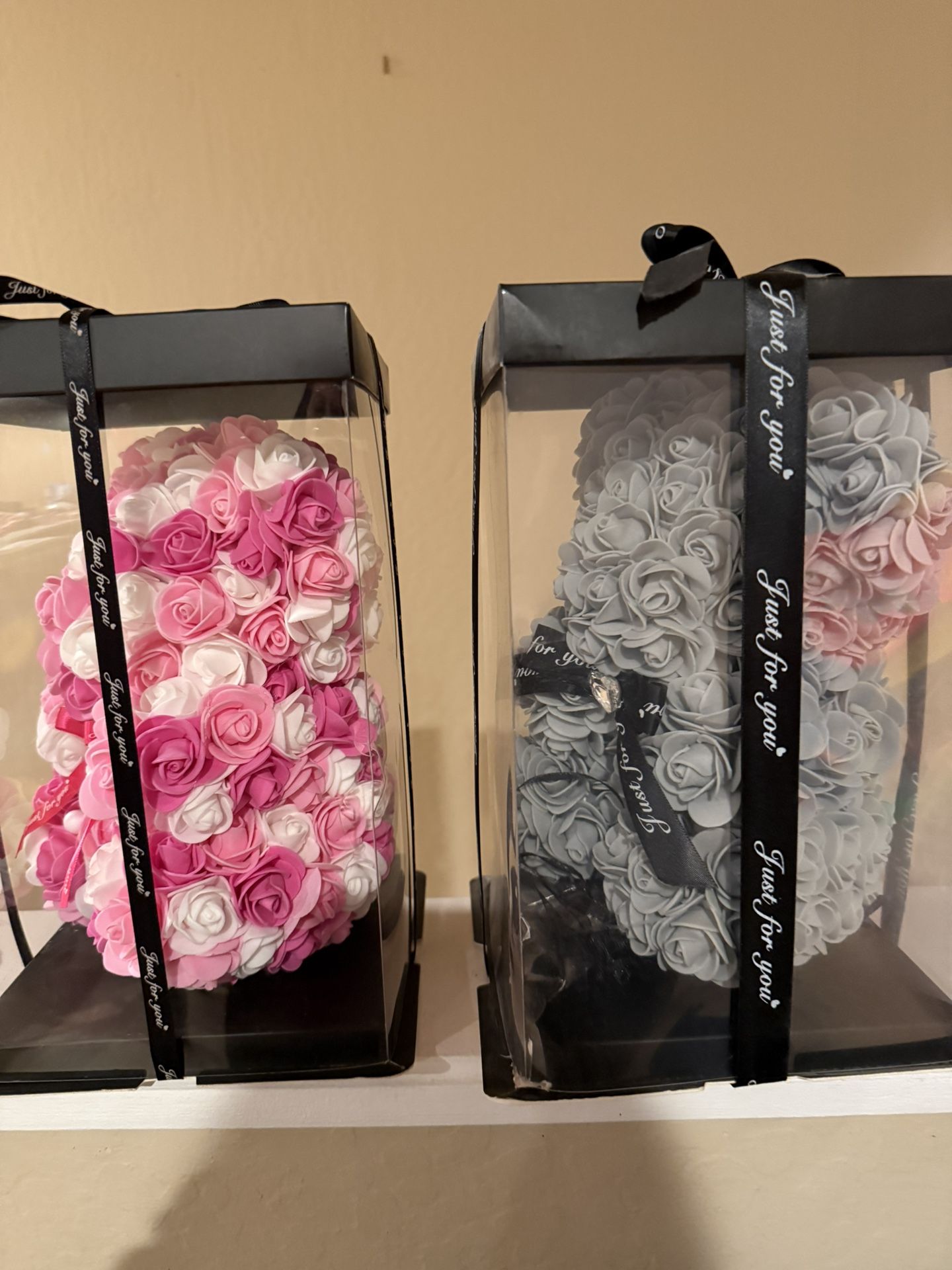 Brand New Rose Teddy Bears