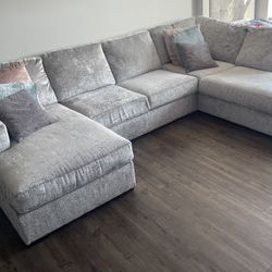 Gray Sectional 