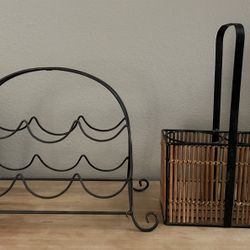 Wine Rack & Wine Caddy