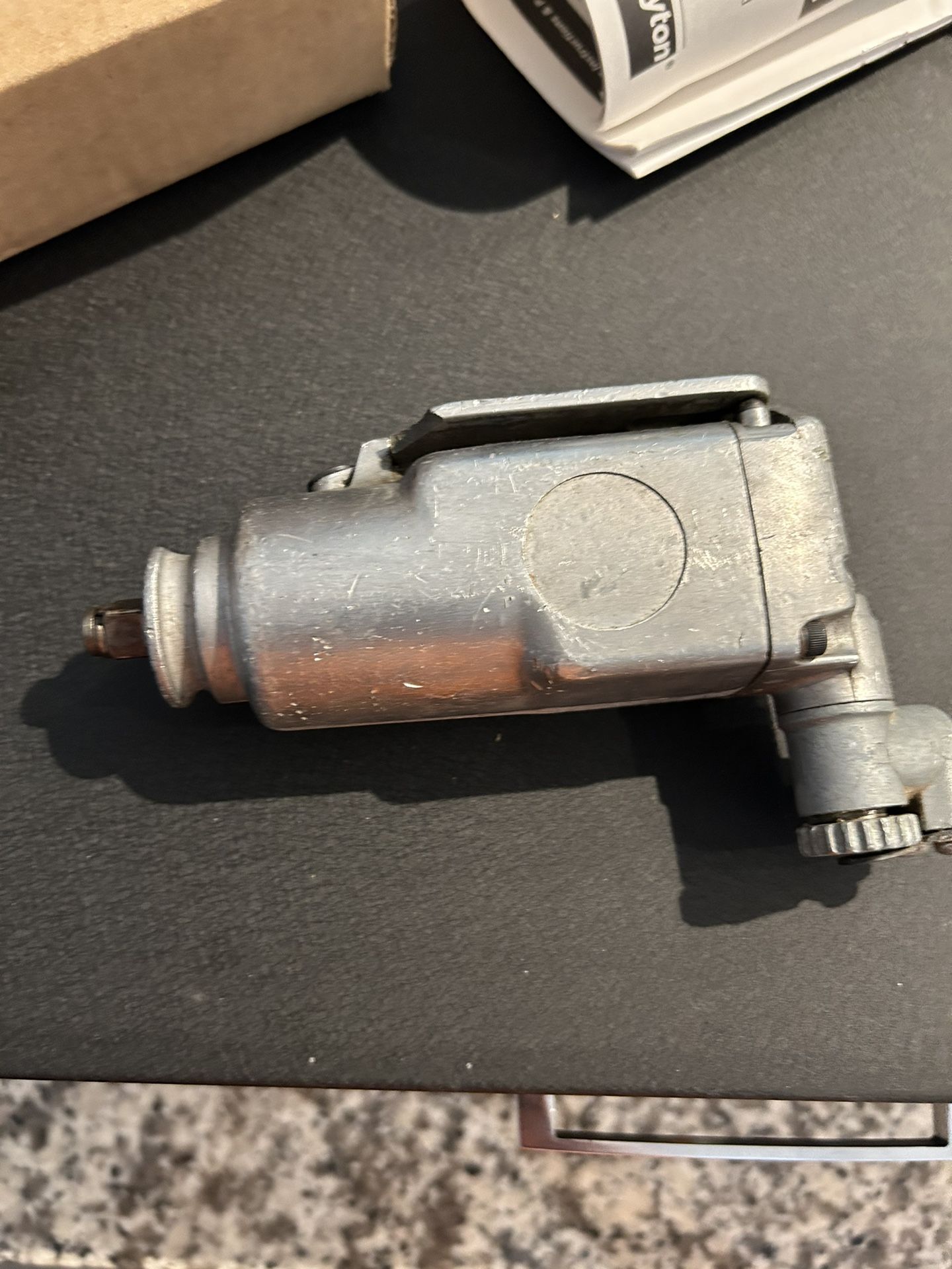 DAYTON 3/8 IMPACT WRENCH $35.00  WITH BOX AND INSTRUCTIONS!