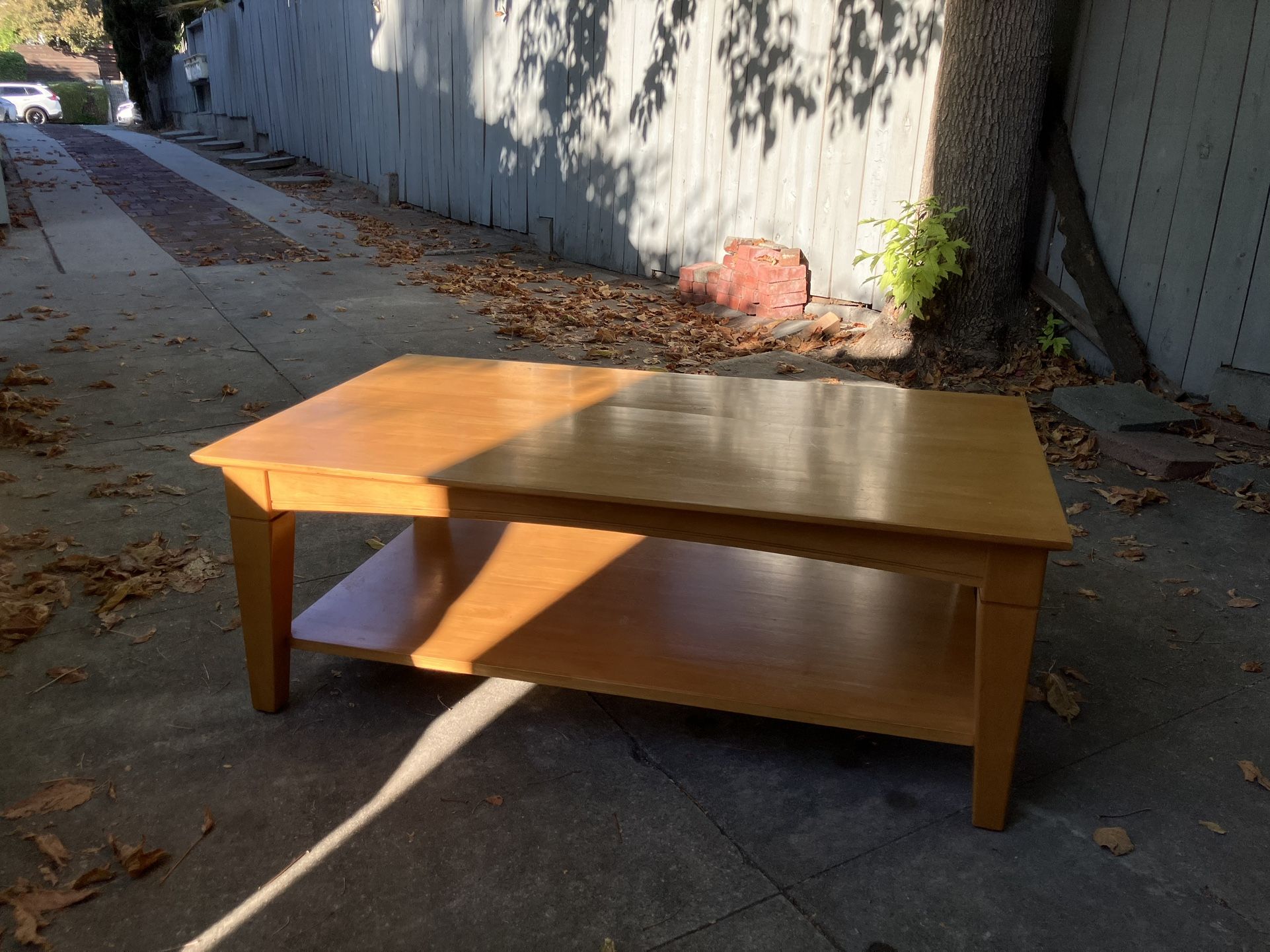 Beautiful Wooden Coffee Table