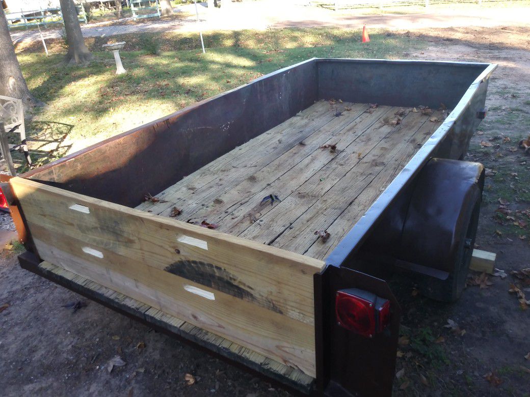 Steal utility trailer