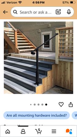 Stair Handrail Wrought Iron,
