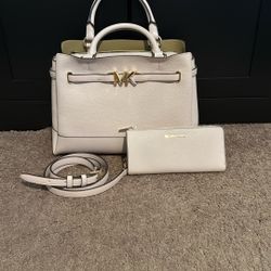 Pink Michael Kors Bag And Wallet