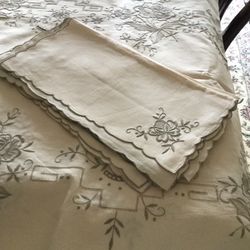 Beautiful Hand Made Tablecloths 