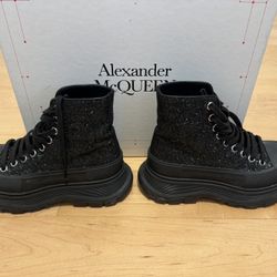 Alexander McQueen Tread Slick Boots Womens 37.5