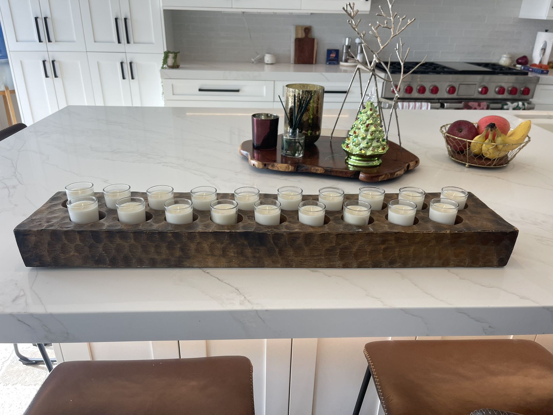 Pottery Barn Candle Centerpiece