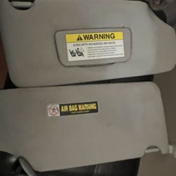 2005 Honda Accord Light Grey Visors