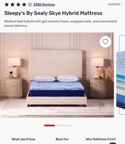 Sleepy's By Sealy Skye Hybrid Mattress