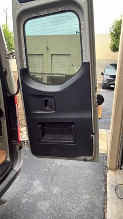Sprinter back door covers
