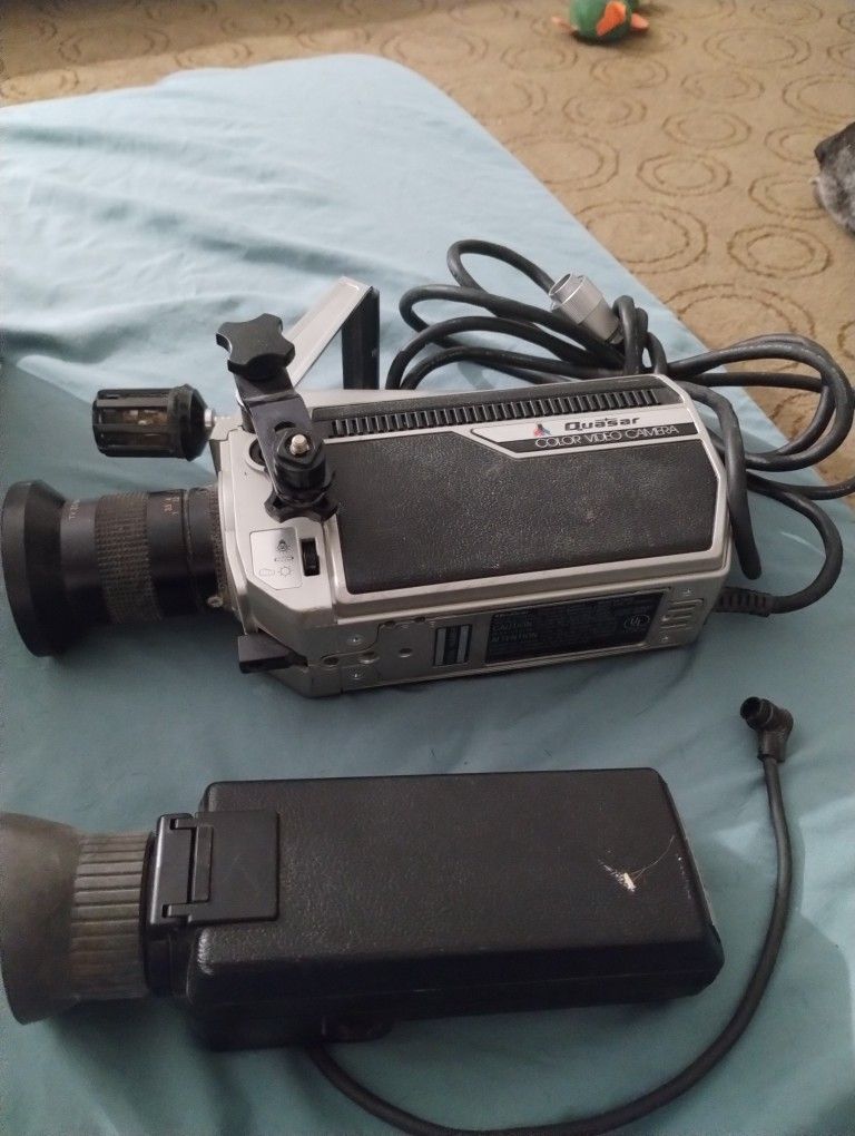 Antique Working Quasar Color Video Camera