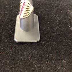 14k Gold Waterfall Ring 