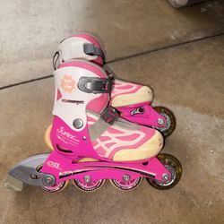 Kids Inline Skates + Full Protective Gear (Light-Up Wheels)