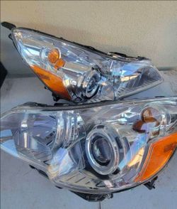 Subaru Outback 10-14 Subaru Legacy Projector Headlights Luces Calaveras Micas Faros Focos Faroles Headlamps