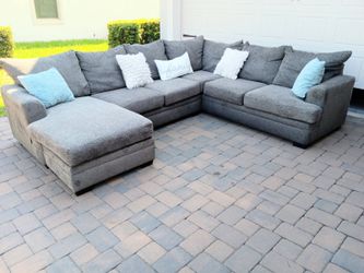 Gray 3 piece Sectional