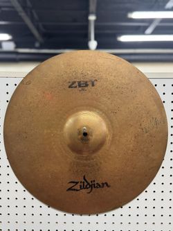 ZILDJIAN ZBT 20 IN SERIES RIDE CYMBAL USED