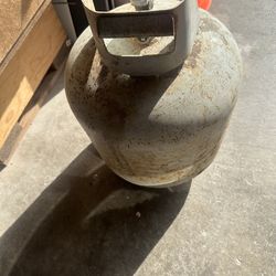 Propane tank empty