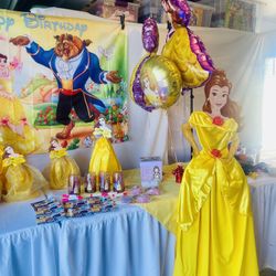 Princess Belle Party Decoration Bundle