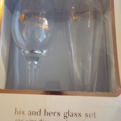 Bride And Groom Glasses 