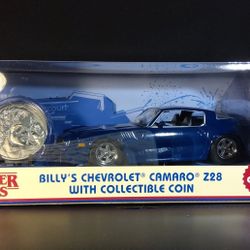 Jada 1:24 Stranger Things Billy's Chevrolet Camaro Z28 W/Cillectible Coin