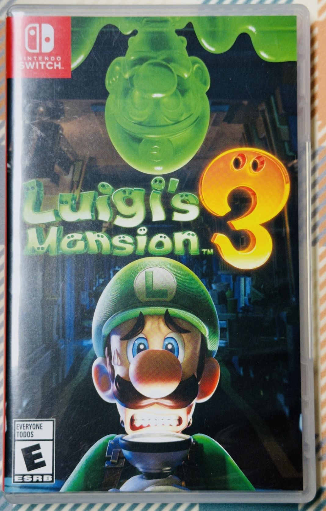 Luigi's Mansion 3 - Nintendo Switch Game - Tested/Working With Case