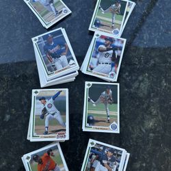 Vintage Baseball Cards Bundle Collectible