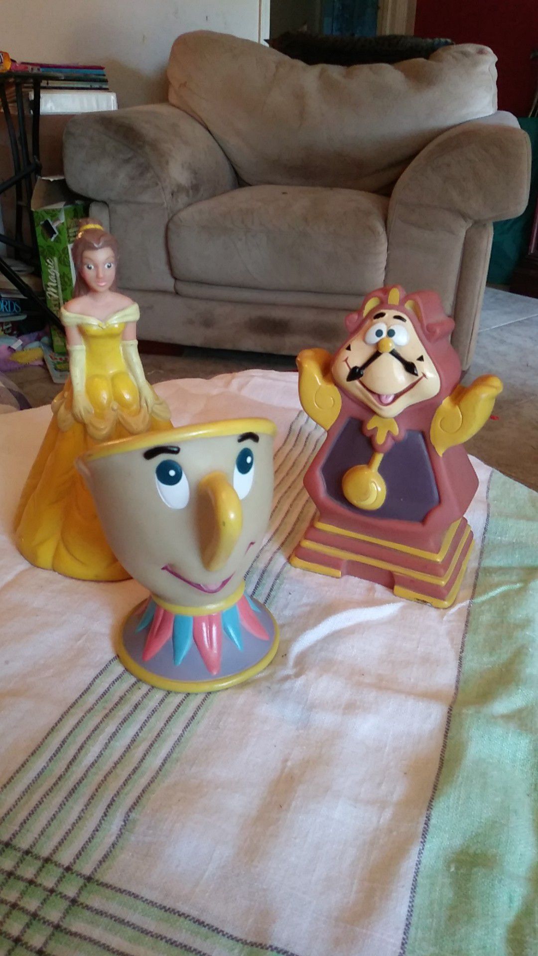 Disney's Beauty & The Beast Plastic Toys