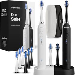 Aquasonic Duo Series Electric Toothbrushes