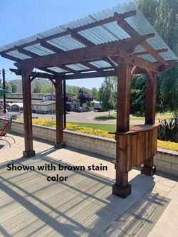 Custom Wood Pergola