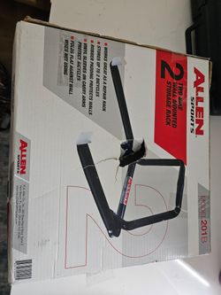 2 bike wall rack