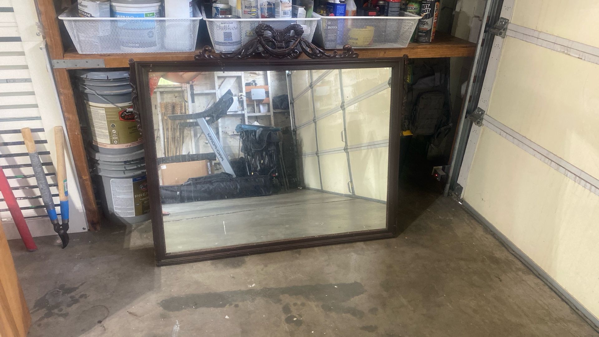 Antique mirror