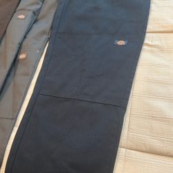 Navy 34x32 Double Knee Dickies 