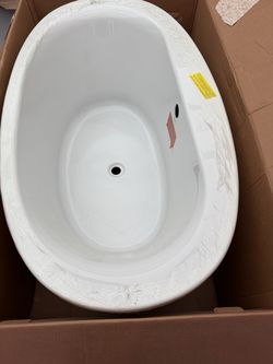 Kohler 60” freestanding bathtub