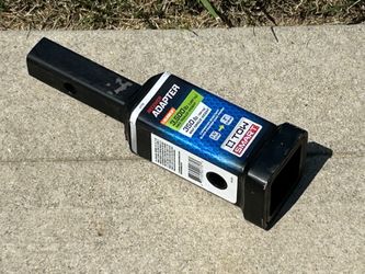 Trailer Hitch Receiver Adapter 1.25" to 2.0" (tow, towing, mount)